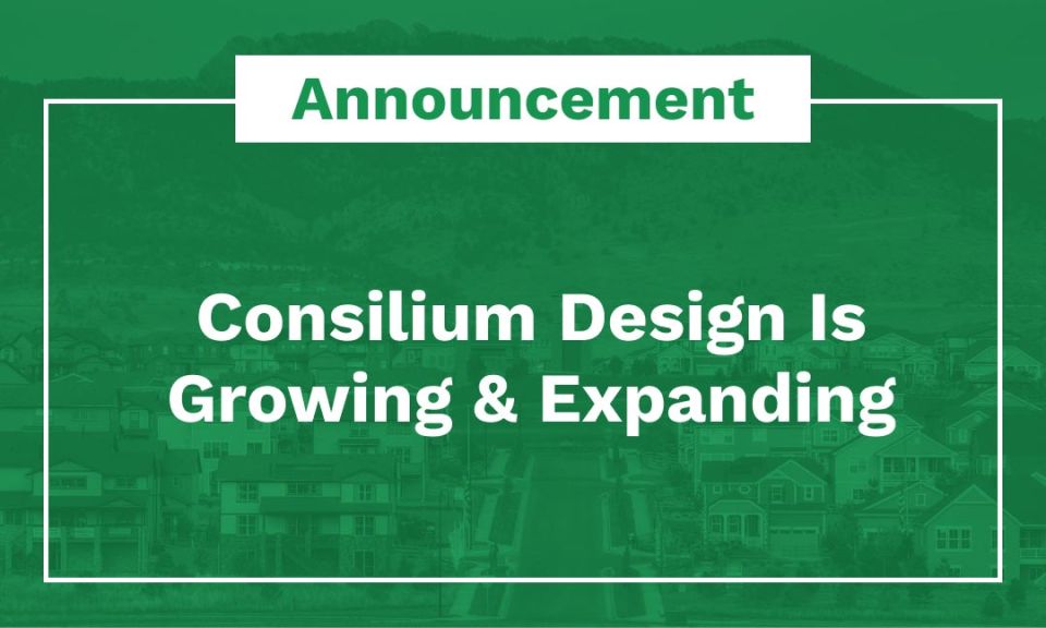 Consilium Design is Growing and Expanding